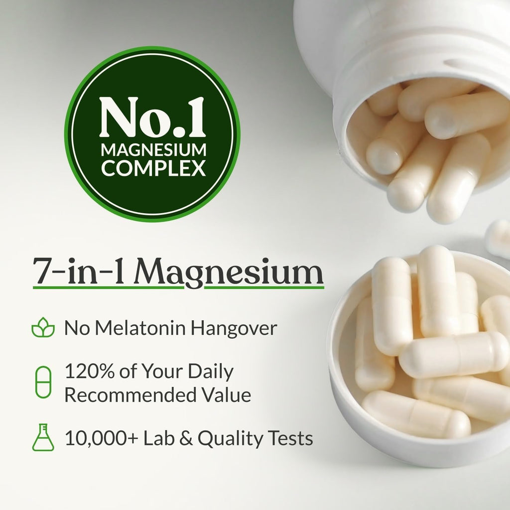 BIOptimizers Magnesium Breakthrough — 7-Form Magnesium Supplement