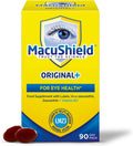MacuShield Original+ Eye Health Supplement, 90 Capsules