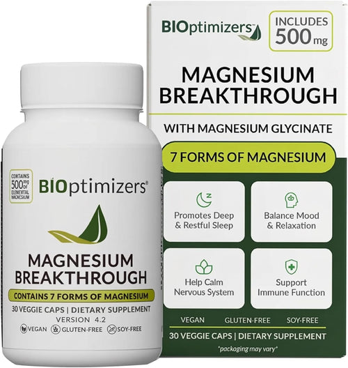 BIOptimizers Magnesium Breakthrough — 7-Form Magnesium Supplement