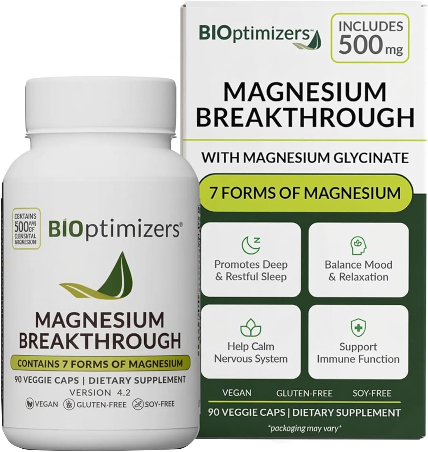 BIOptimizers Magnesium Breakthrough — 7-Form Magnesium Supplement