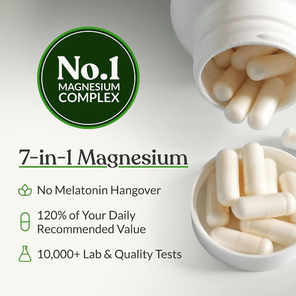 BIOptimizers Magnesium Breakthrough — 7-Form Magnesium Supplement
