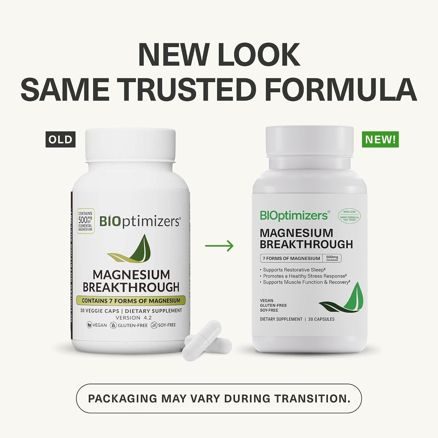 BIOptimizers Magnesium Breakthrough — 7-Form Magnesium Supplement